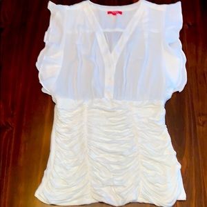 XOXO Flirty top Cream Color Size L